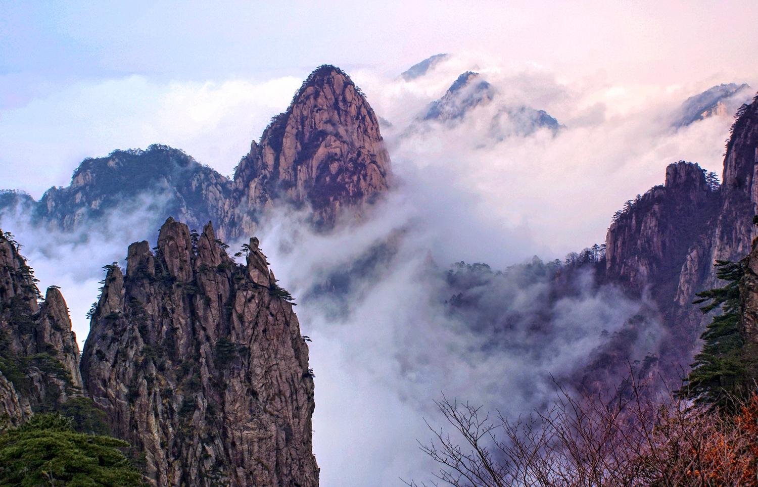 江山如画醉美黄山看我祖国大好河山