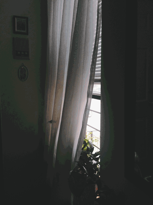 我家的窗帘只装了一半却比你家美一倍