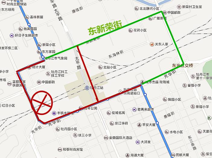 401路公交车路线