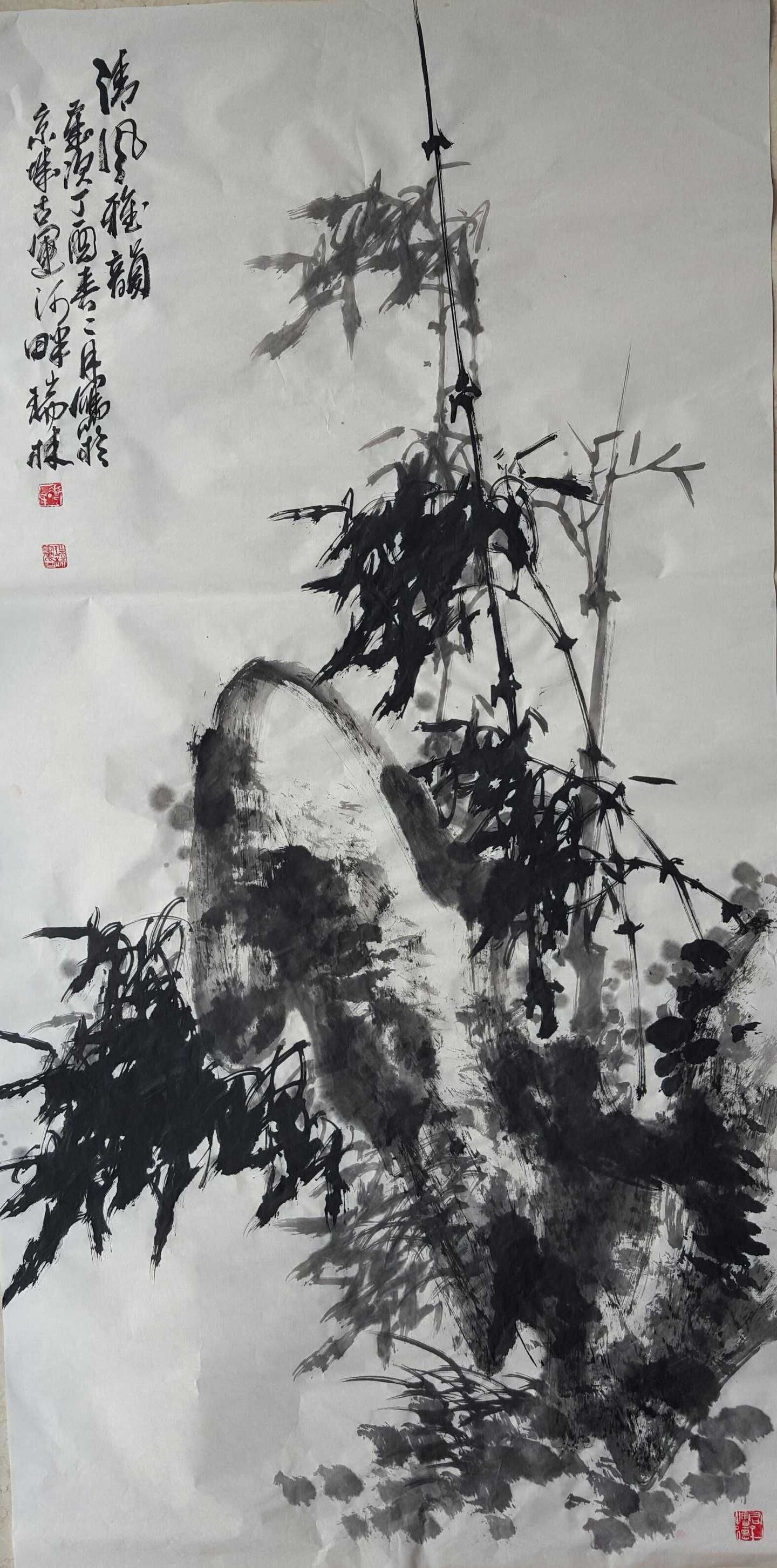 画家冯瑞林写意花鸟作品赏析(三)