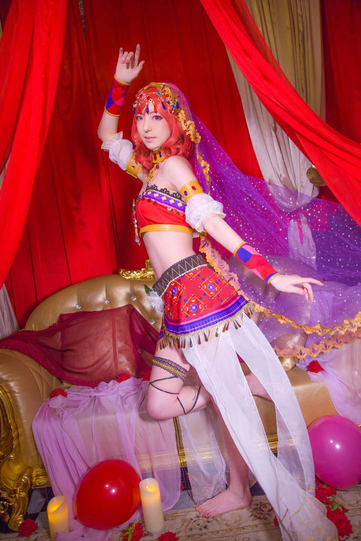 lovelive西木野真姬舞娘vercosplay