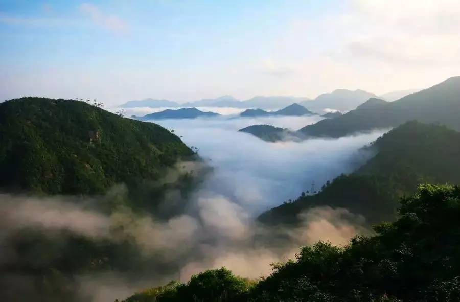 1 隐逸 大盘山风景名胜区位于浙江中部磐安县境内, 包括夹溪,榉溪和