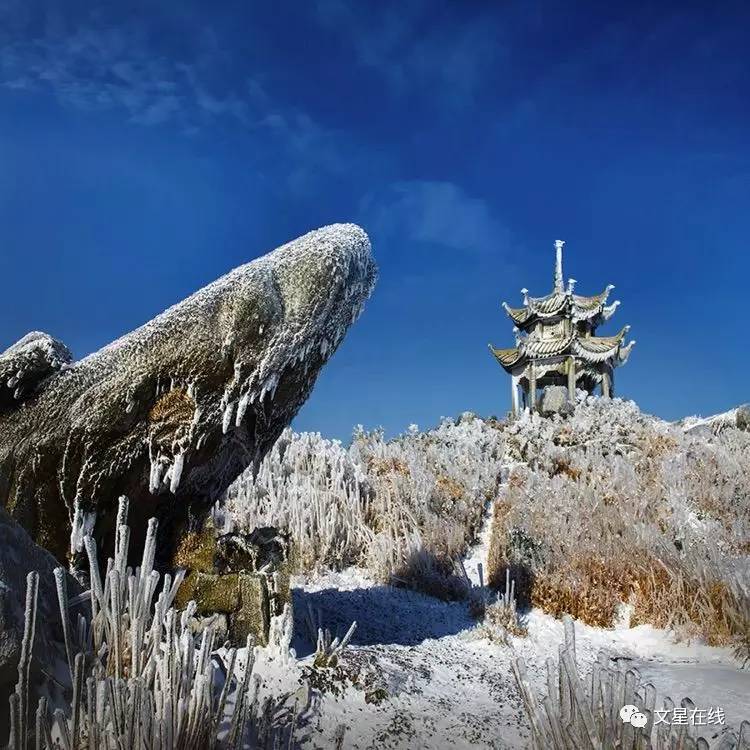 柘荣东狮山雪景你见过吗