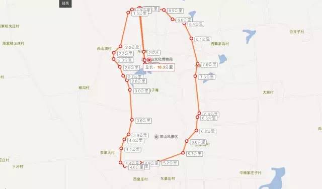 诸城市常山风景区 七,比赛项目:男,女环常山十公里路跑 八,比赛路线