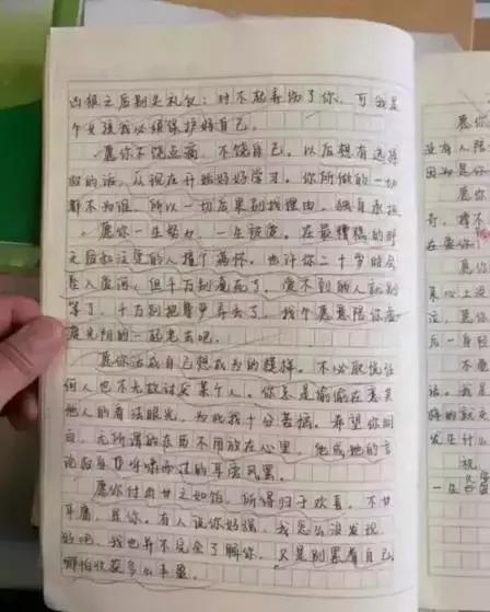 北京四中初二女孩的作文爆红网络--写给未来的自己