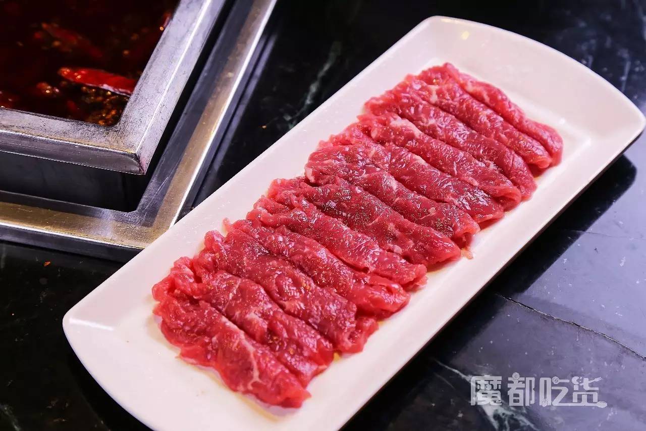 手切热气牛肉