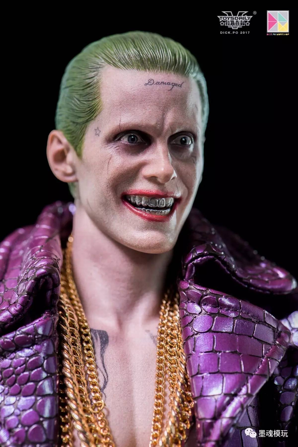 多人开箱:hot toys 1/6 mms382 《自杀小队》-小丑/joker 【紫色外套