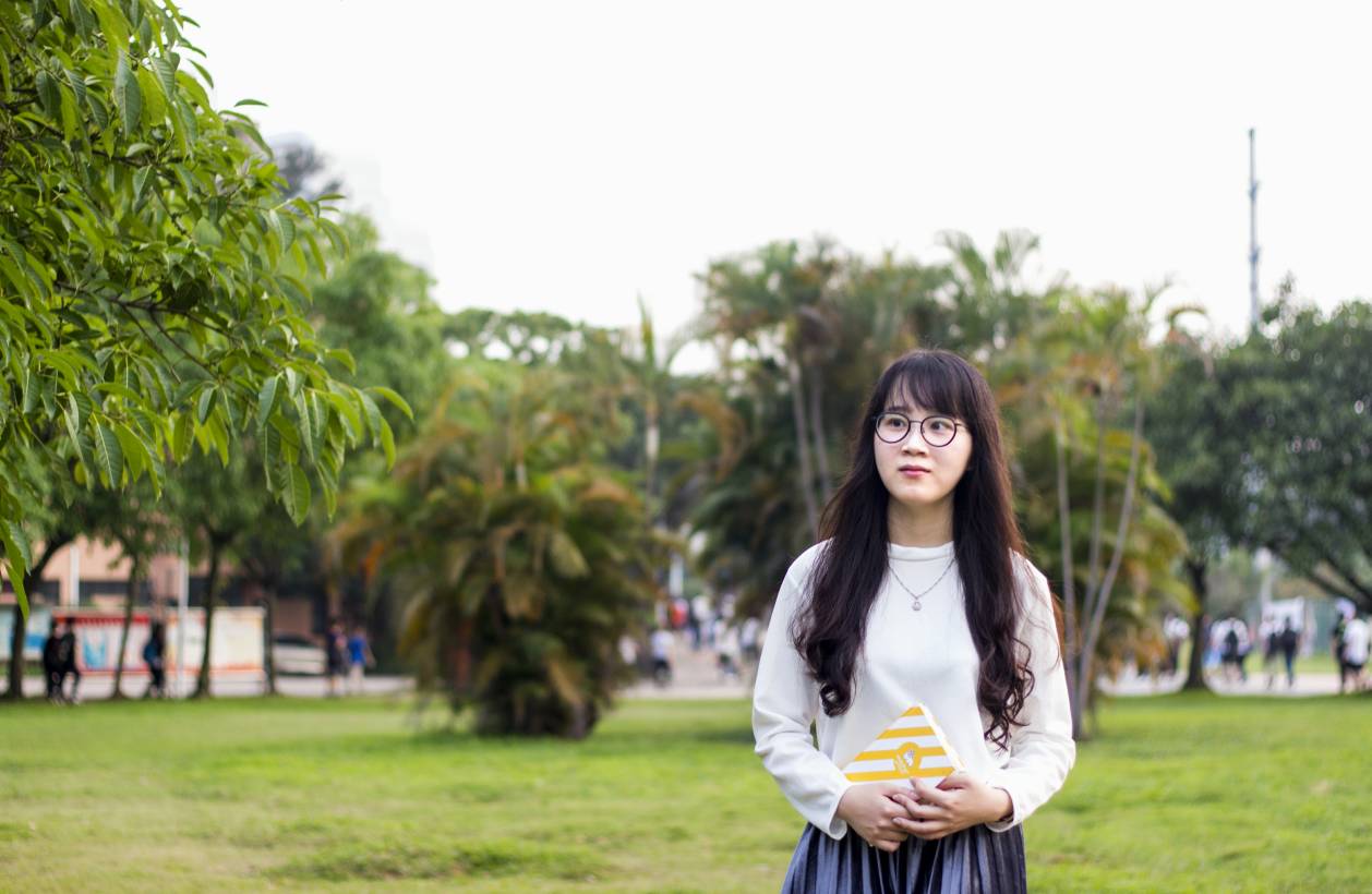 她说我是五邑大学第三十一届校学生会最美的女主席