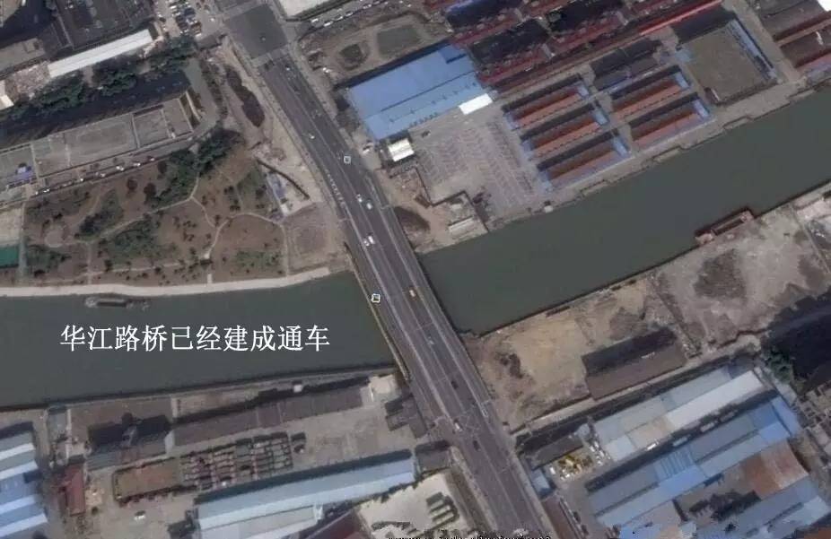 (华江路桥拓宽已经建成通车)    北虹之星