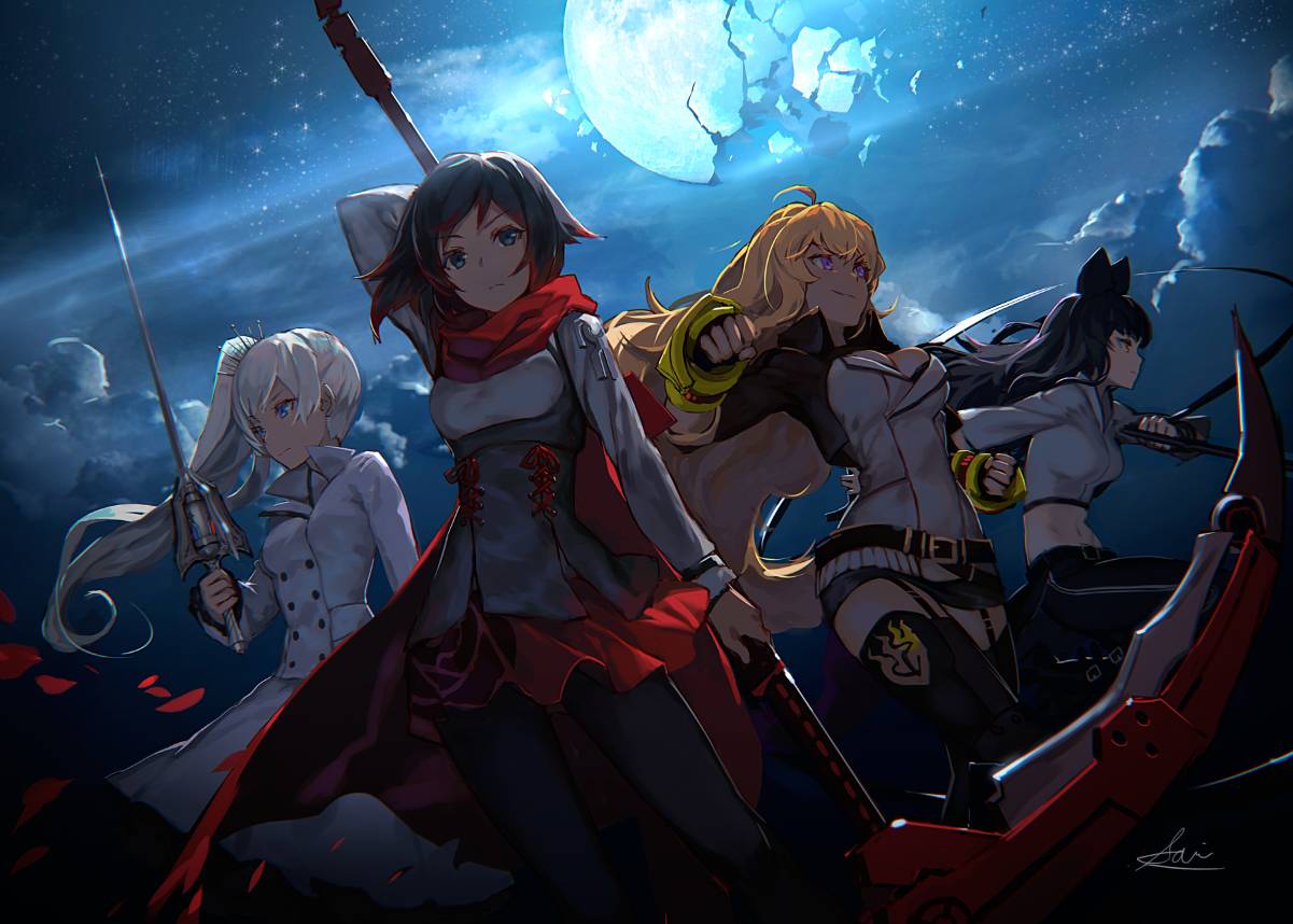 动漫人物手机端壁纸rwby