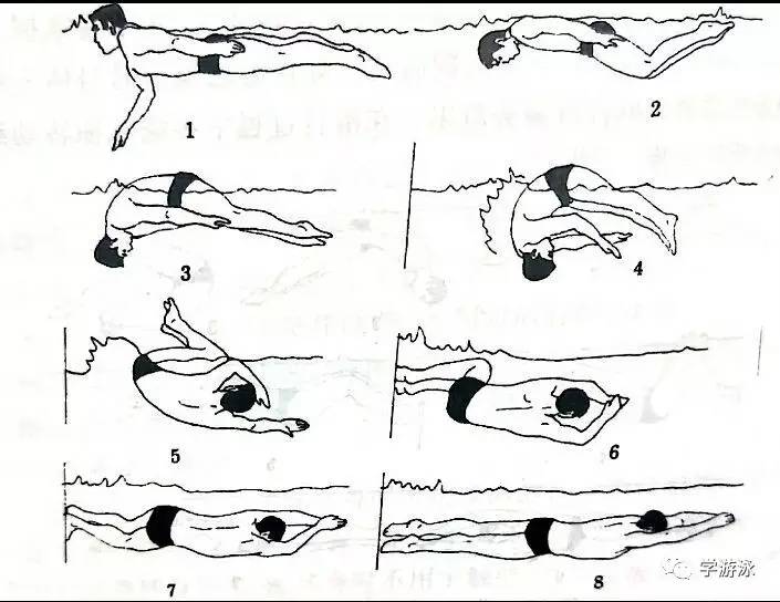 爬泳转身技术看完你就懂了