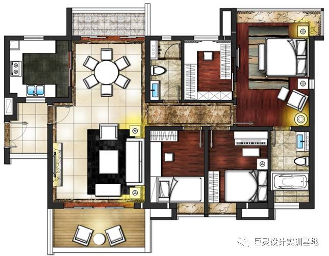 ps绘制彩平图 常见问题解决方法 景观专属cad 天正cad景观运用 景观