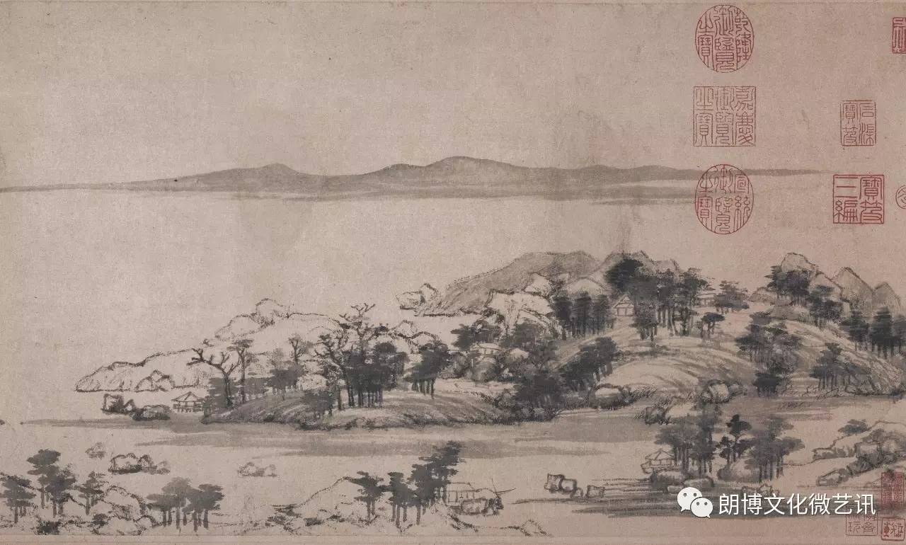 名画欣赏丨"可行,可望,可游,可居"之山水——黄公望《富春山居图》