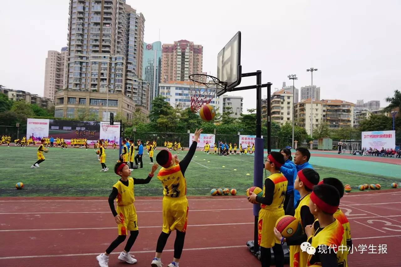 中小学生的日常体育锻炼是怎样的?来看2017广州市百校