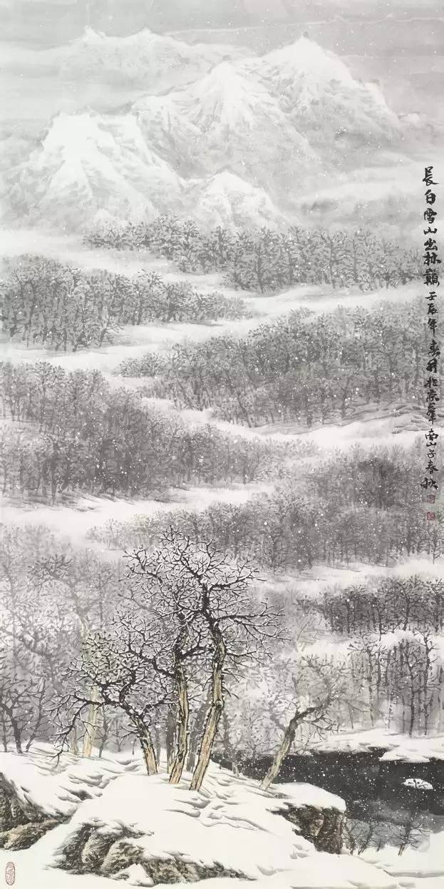 雪景画