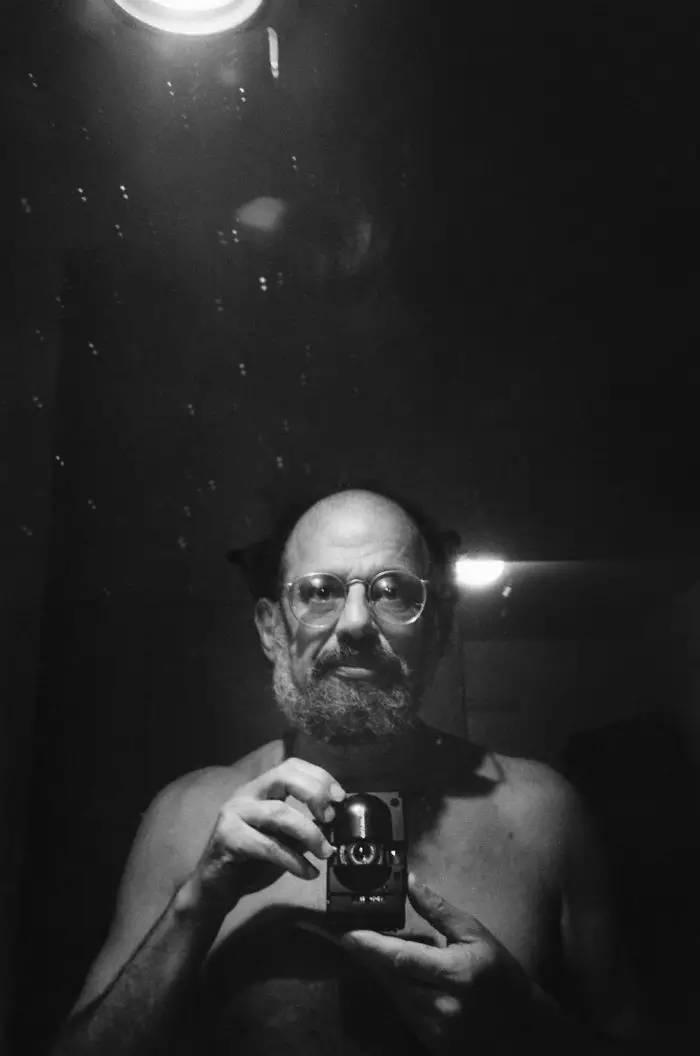 allen ginsberg, 1985