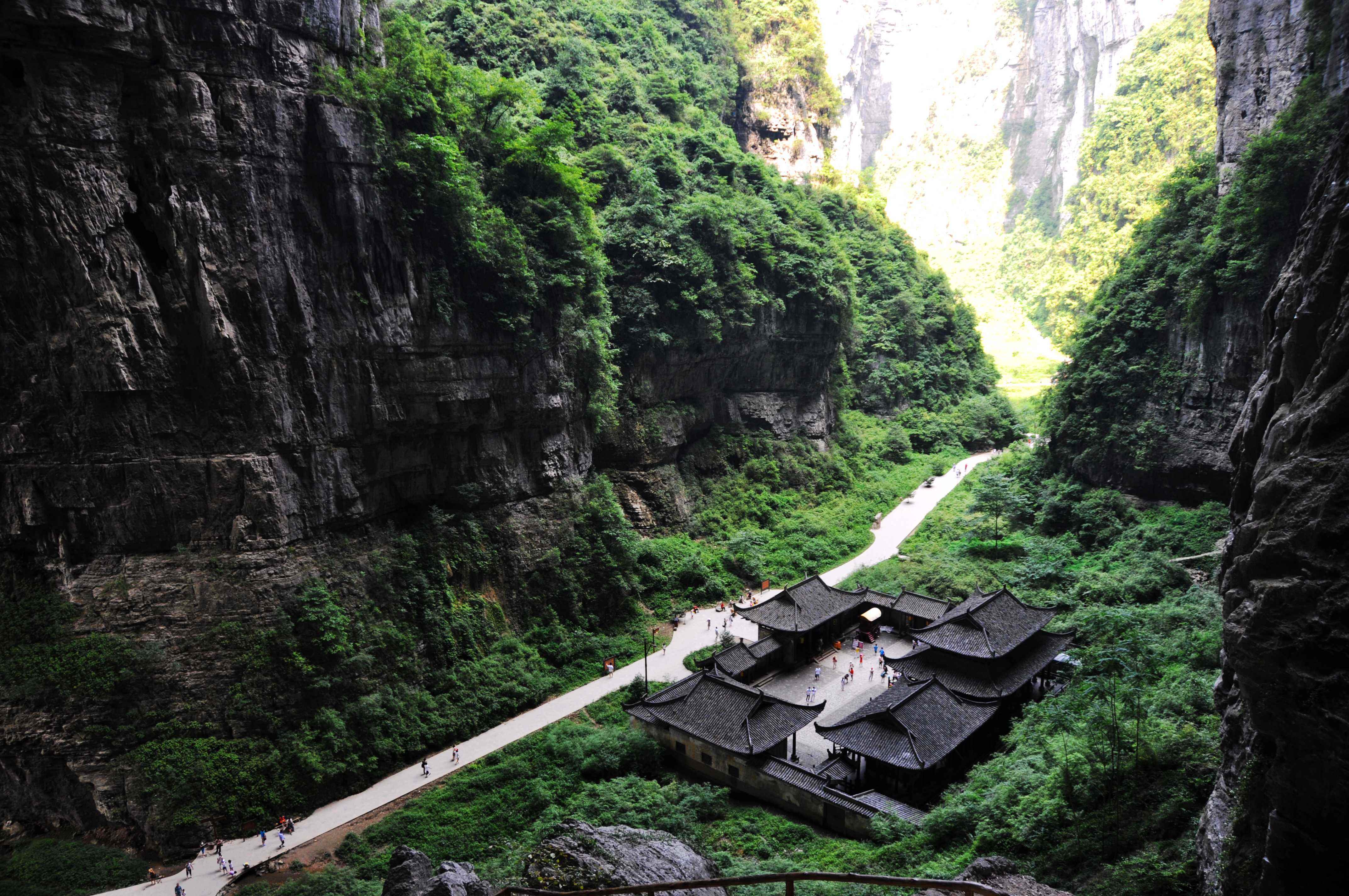 8重庆自然风景: 武陵山国家森林公园