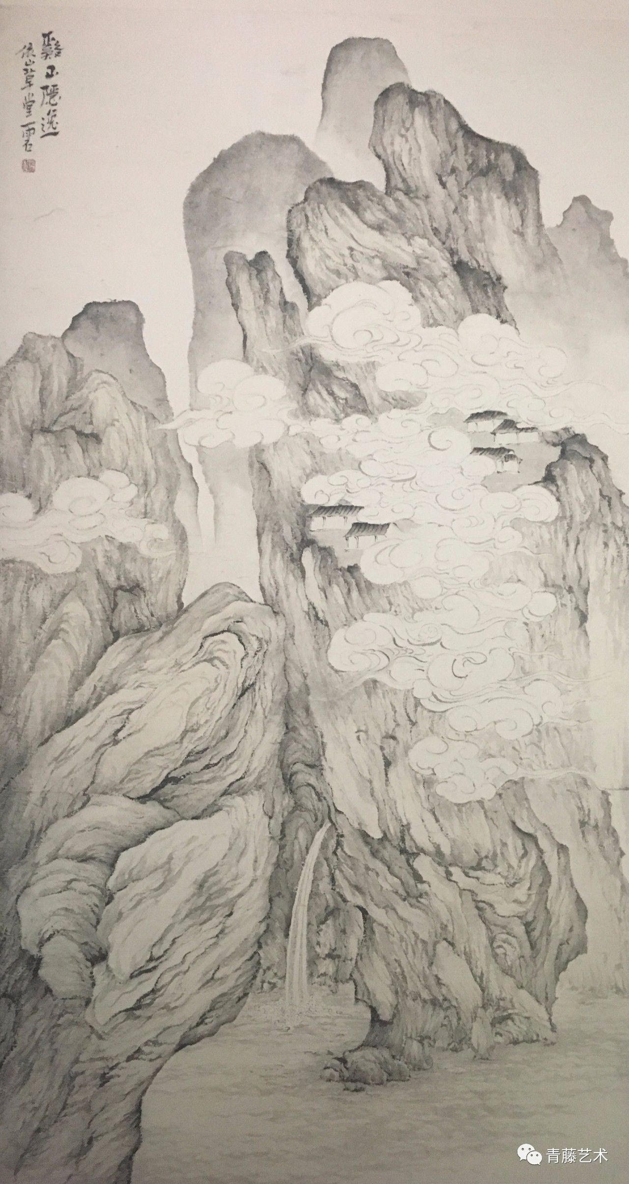 本文配图均系画家雨石作品原题《逸笔凌烟画古今—画家雨石的笔墨