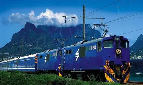 蓝色列车(blue train):比勒陀利亚(pretoria)-卡普顿(cape town)