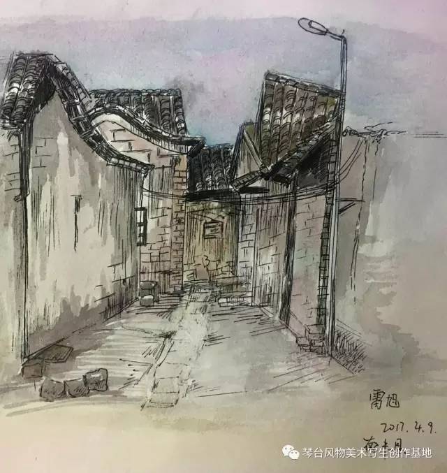 画说南丰——宜春学院师生南丰写生(3)