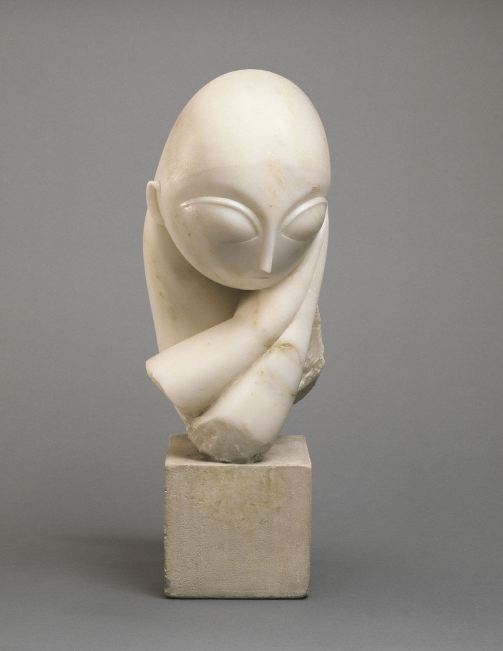 康斯坦丁·布朗库西(constantin brancusi) 《波嘉尼小姐》 1913年