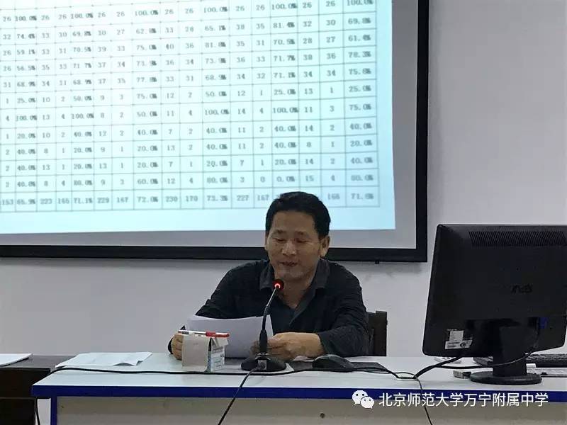 全体校领导,各处室主任及全体高三老师参会,张东海校长作重要讲话