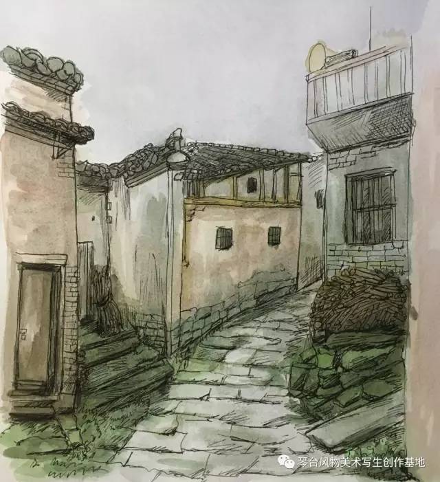 画说南丰——宜春学院师生南丰写生(3)