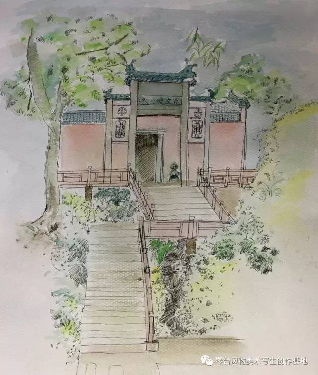 画说南丰——宜春学院师生南丰写生(3)