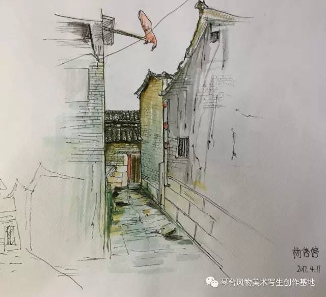 画说南丰——宜春学院师生南丰写生(3)