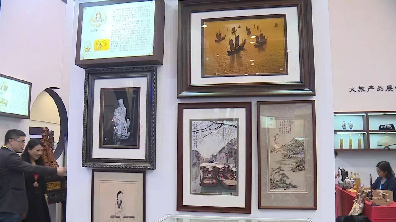 此次创博会 吴中区主推光福"工艺小镇"参展 还有缂丝,刺绣等传统工艺