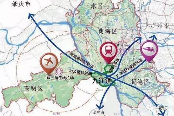 地铁,高速等基建配套都会跟着来,整合周边肇庆,云浮,江门,阳江的资源
