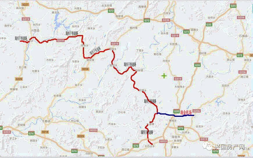 瑞兴于快速交通走廊年内开工 兴国县境内长约47公里