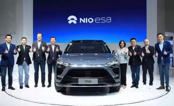 蔚来携11辆车首秀中国,最新量产车ES8首度亮