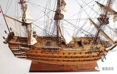 成名原因:历史上最大,最著名的风帆战列舰之一,也是英国当年海上霸权