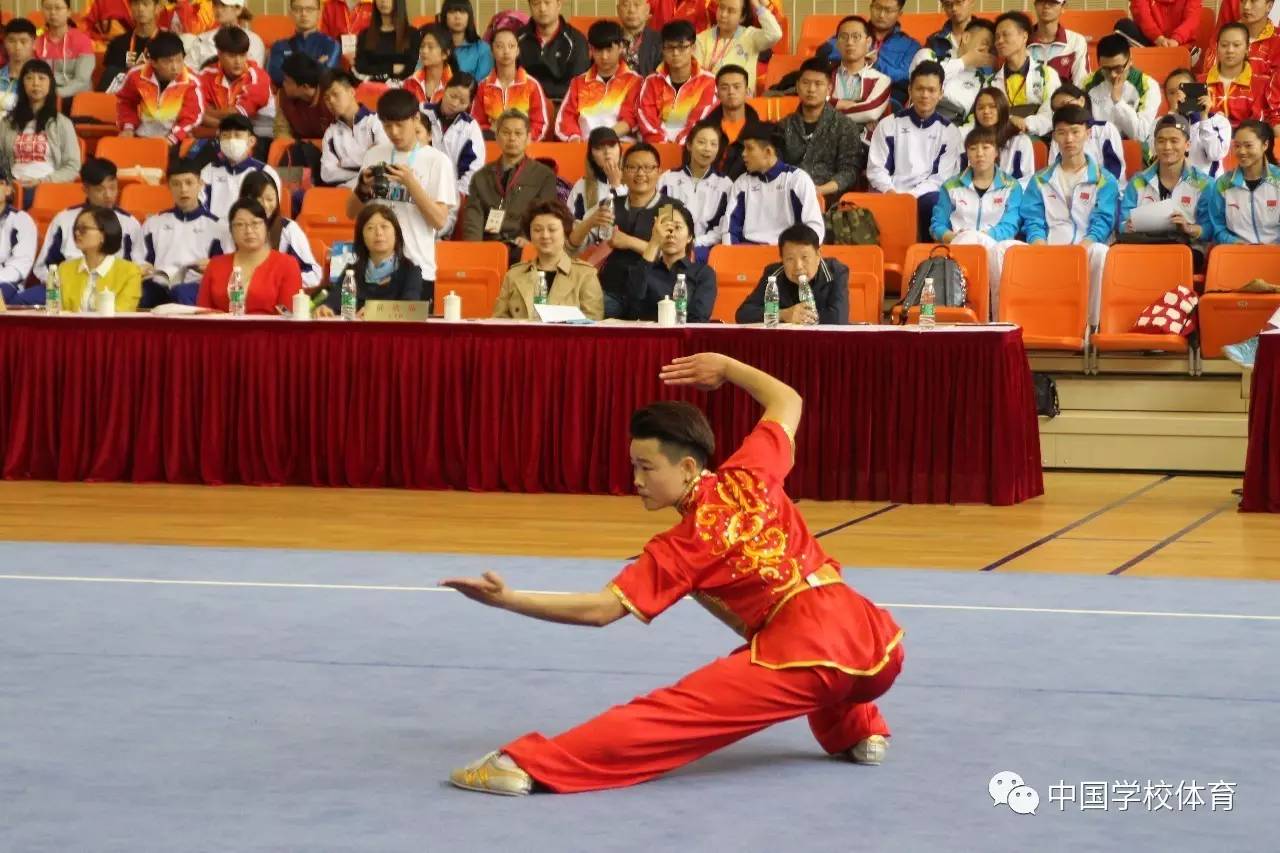 第十三届全国学生运动会武术预赛在上海中医药大学举行