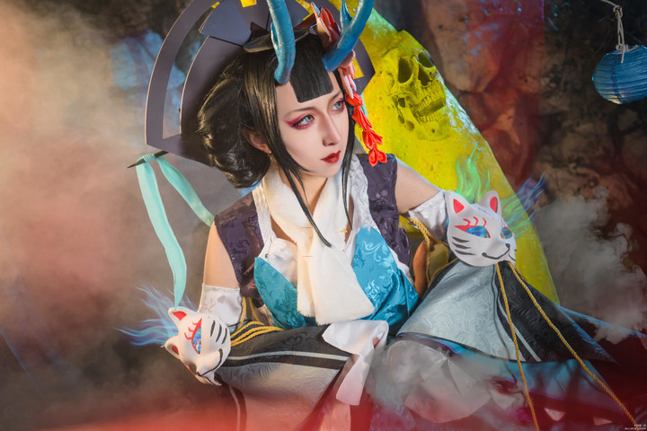 阴阳师阎魔cosplay