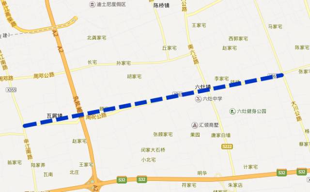 上传来消息, 周祝公路改扩建被列入浦东新区今年34项预备重大项目之一