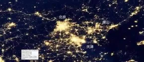 卫星上看地球夜景 美呆了