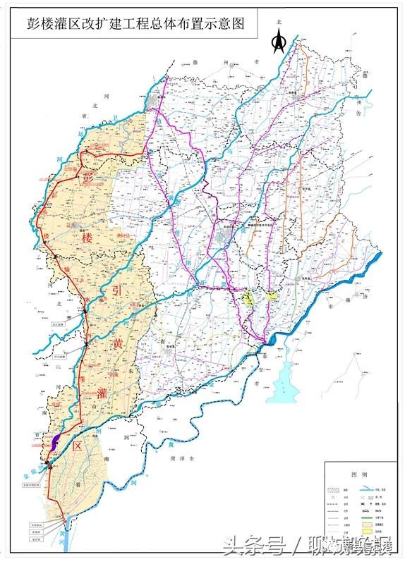 聊城彭楼灌区改扩建工程开工建设,将给莘县,冠县,临清解大渴