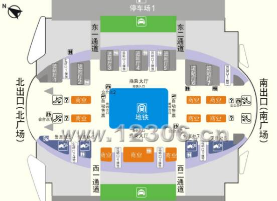 收藏2017最全高铁线路20条高铁线路23个高铁站换乘平面图