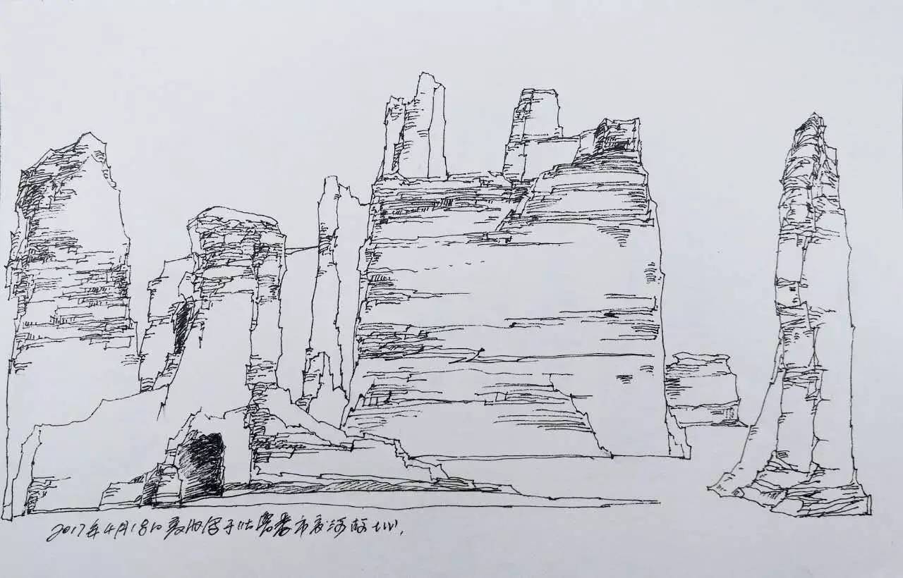 刘麦收吐鲁番写生作品选