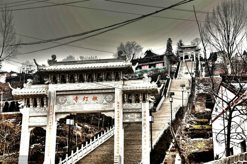 陕西名寺古刹:宝鸡燃灯寺-佛之鼻祖燃灯佛圆寂地