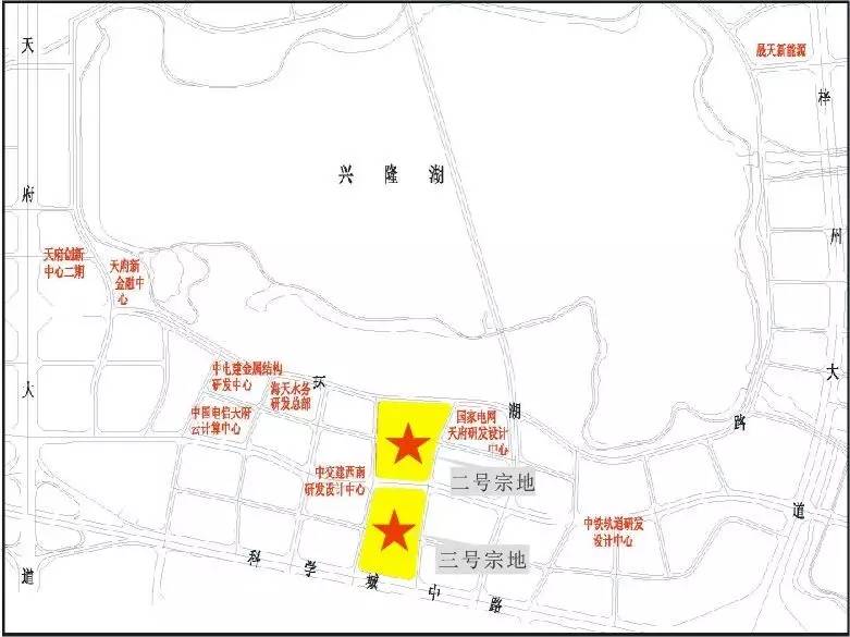 天府新区兴隆湖首拍商业用地:万科连拿两地近120亩