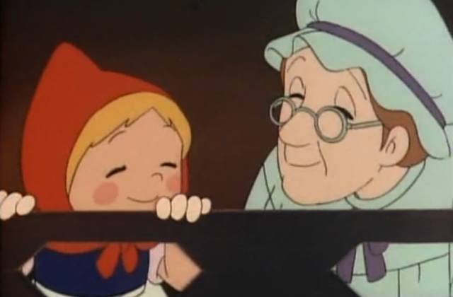 后来,小红帽的奶奶根据老中医的方子,身体好了 小红帽一家幸福地生活