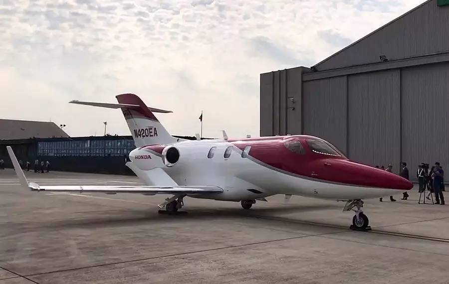 450万美元本田公务机抢先看:hondajet ha-420 | 粤语视频