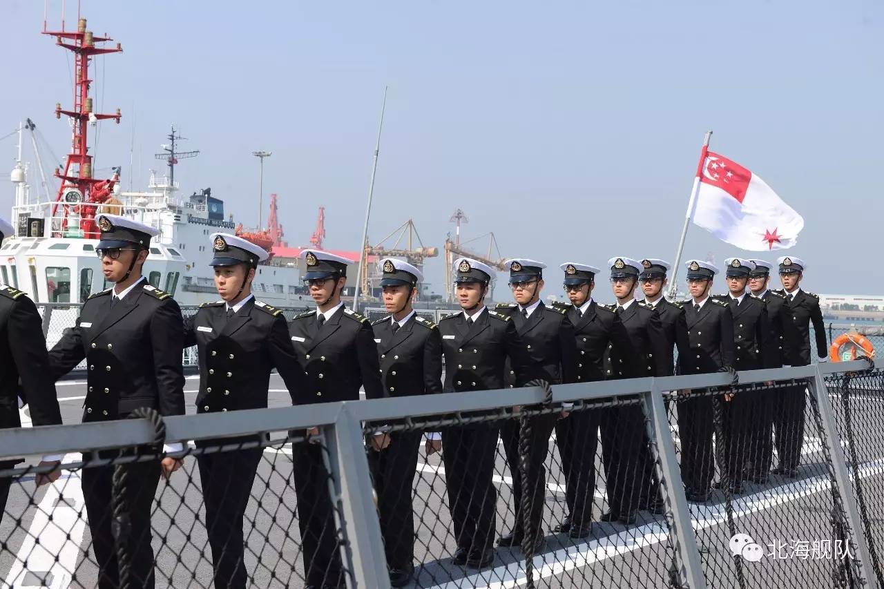 【军事外交】新加坡海军护卫舰来青岛啦!