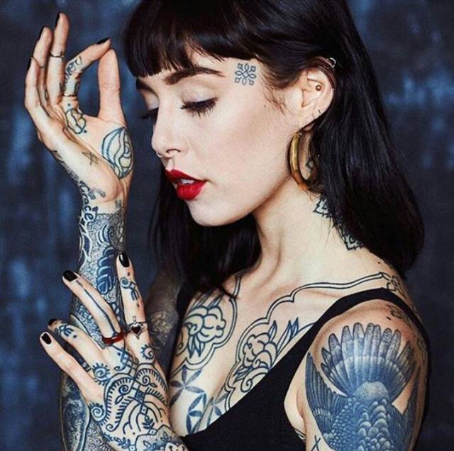 纹身丨在纹身界,女纹身师一直是一道靓丽而耀眼的光芒