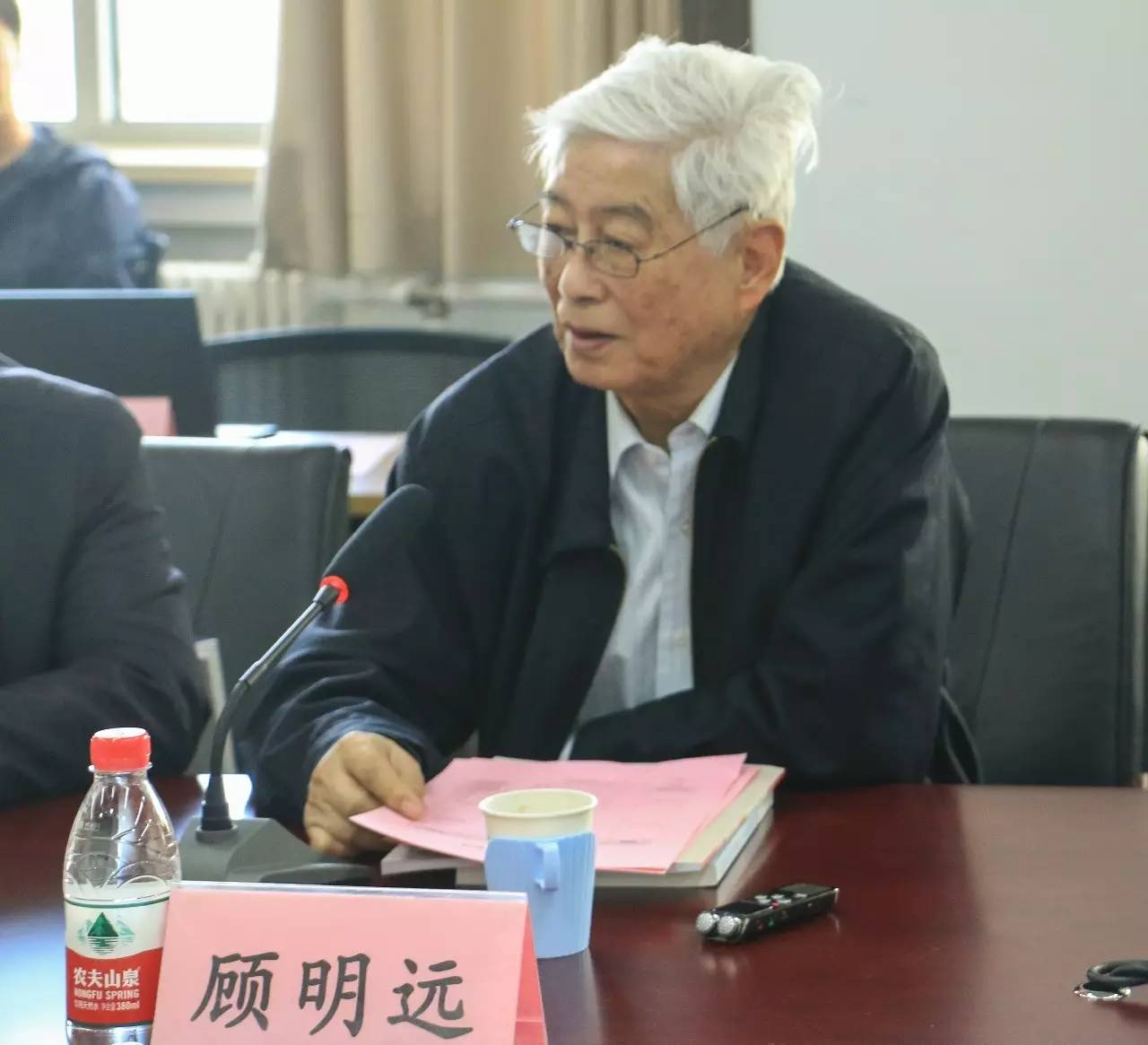 北京师范大学资深教授,原中国教育学会会长顾明远,北京师范大学资深