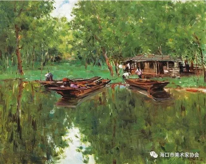 【展览现场】南方品格——中国南方油画山水画派海口写生展暨作品集