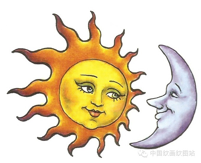 【实用小图】太阳月亮和星星
